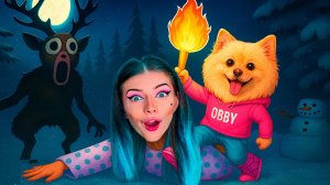 ВЫЖИВАЕМ 99 НОЧЕЙ В ЛЕСУ РОБЛОКС ВМЕСТЕ С ВИКОЙ В РОБЛОКС!