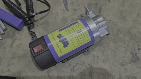 Обзор и доработка насоса для откачки масла через щуп. Часть 1