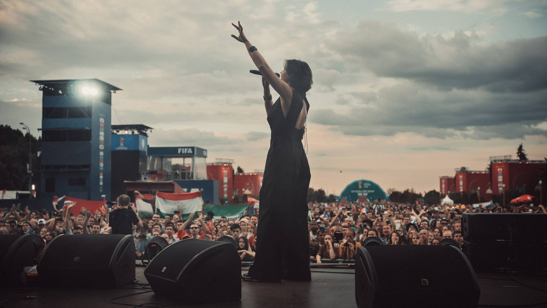 Мельница - Фестиваль болельщиков FIFA Fan Fest - Воробьёвы горы, 25.06.2018 смотреть онлайн