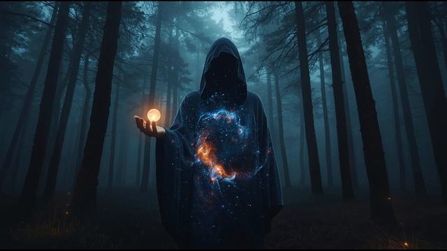 Celestial Wanderer In The Misty Woods🌌🌲2-Hour Mystical Forest Ambience ｜ Ethereal Fantasy