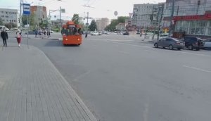 Нижегородский троллейбус. "Старо новый" троллейбус ЗиУ-682В № 1582