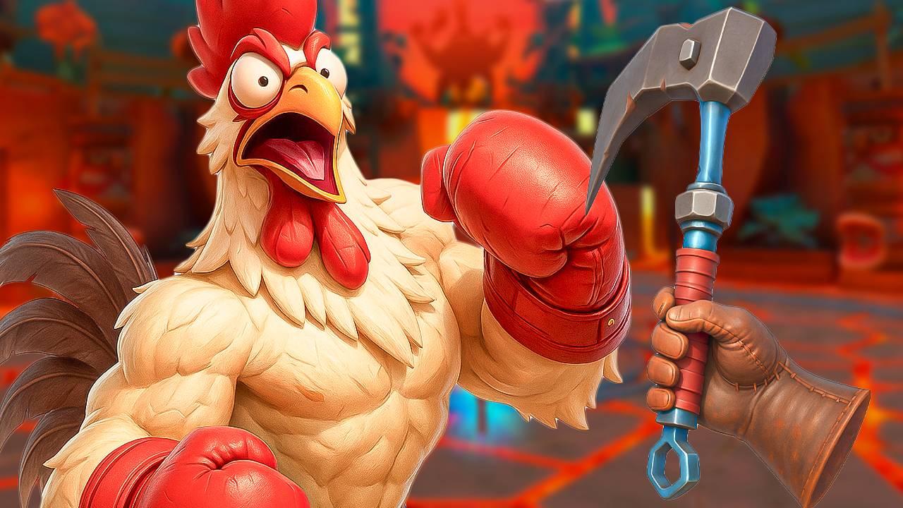 НАПАДЕНИЕ ПЕТУШАРИКА! Я пережил атаку яйцами в GORN 2 VR! смотреть онлайн