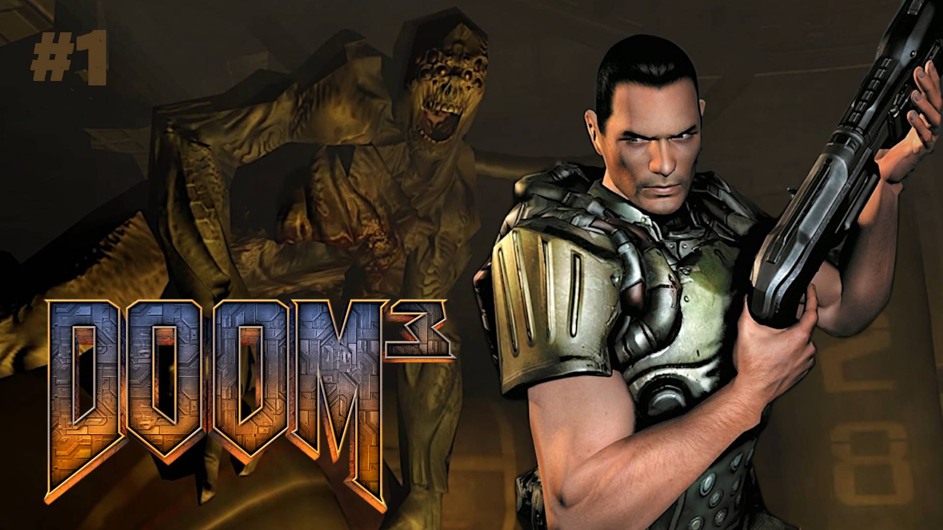 С ПРИБЫТИЕМ В МАРС-СИТИ!! DOOM 3 BFG: Edition ПРОХОЖДЕНИЕ #1