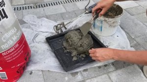 Плитка из бетона своими руками/ garden path