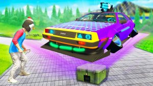 Я нашел летающий делориан из будущего в гта 5 онлайн ! - реальная жизнь в gta 5 online