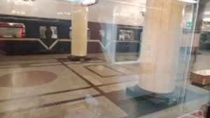 Петербургское метро. Поездка на «Балтийце» от «Ленинского проспекта» до «Кировского завода»