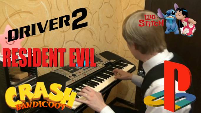 Музыка из игр Sony Playstation one на фортепиано смотреть онлайн