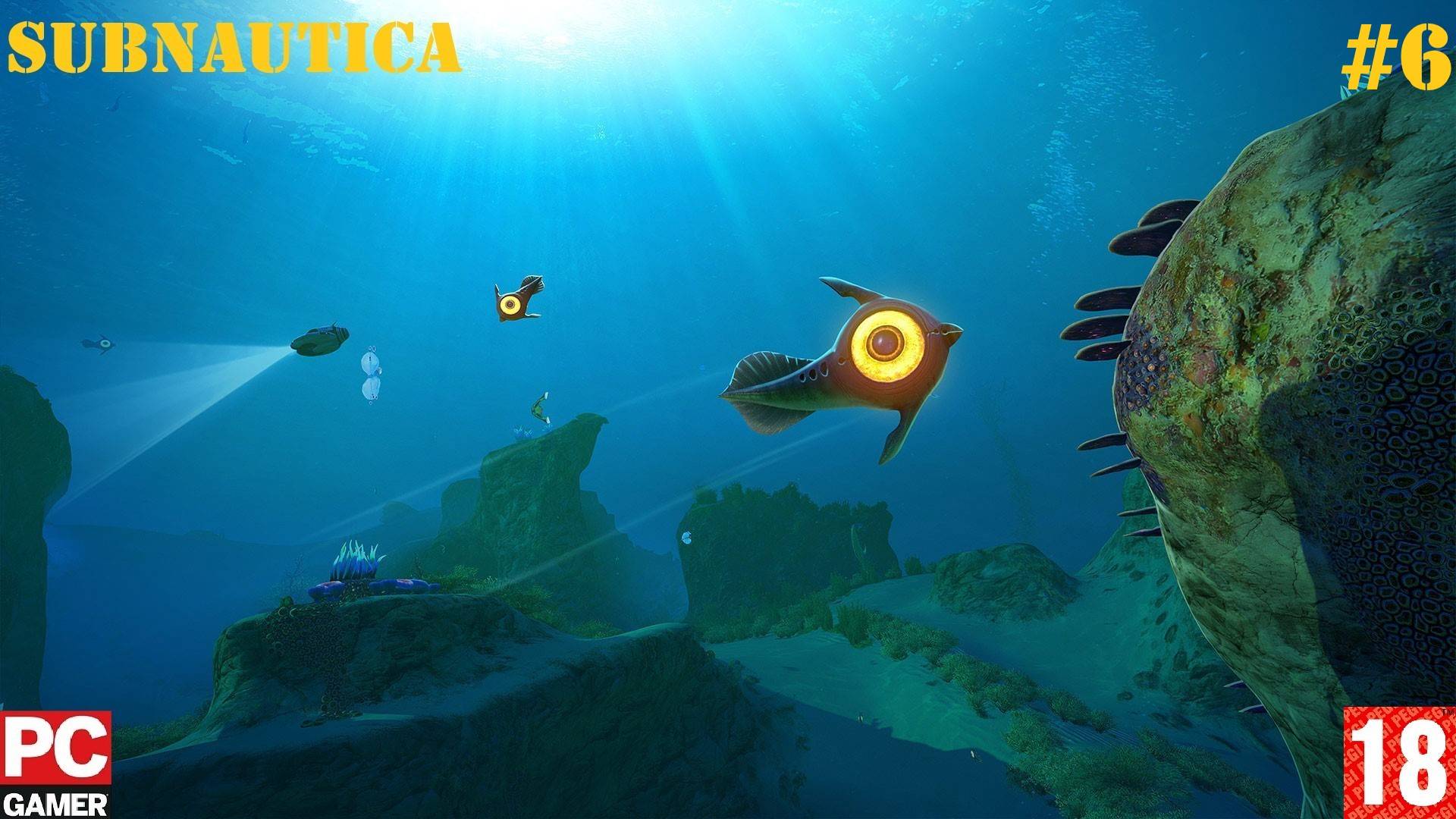 Subnautica (2018) (PC) - Прохождение #6. (без комментариев) на Русском.
