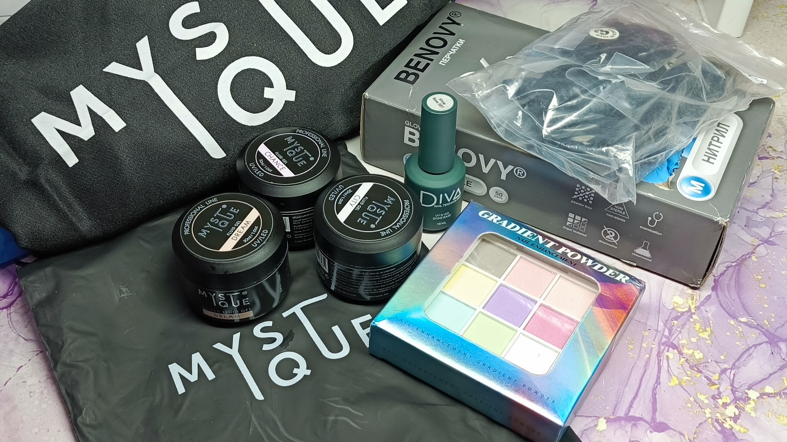 Большая маникюрная распаковка 💥 смотреть онлайн