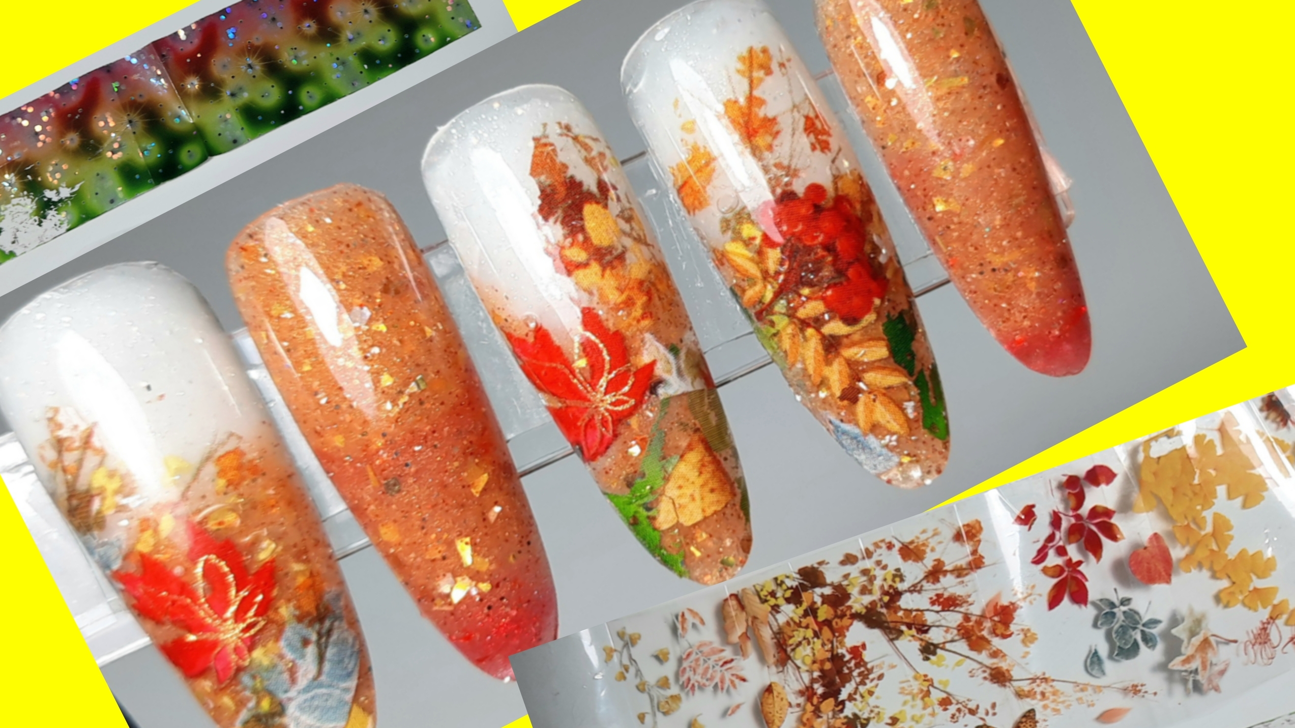 *689*Сама себе мастер.СЛАЙДЕРЫ для Верхних форм из фольги.Заготовка гелевых типс заранее. смотреть онлайн