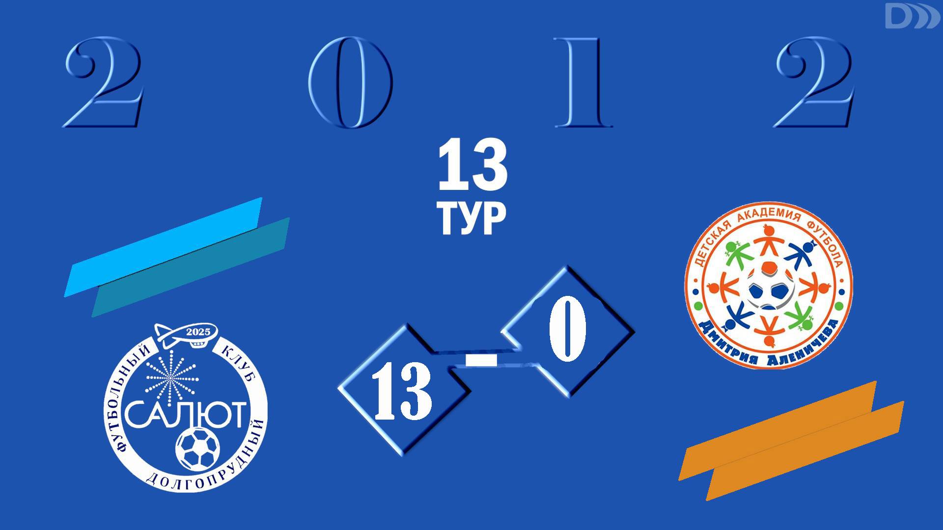 ФСК Салют 2012 13-0 Ак. Аленичева 2012 смотреть онлайн