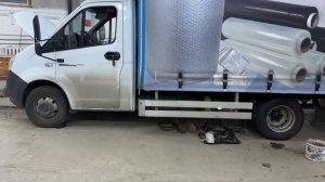 Установка очередного моста Iveco Daily 70c на ГАЗель с двигателем G21