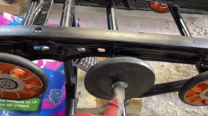 Замена склизов и Модернизация и обслуживание гусеницы снегохода WELS 200 RS, Snowfox 200.  часть 2