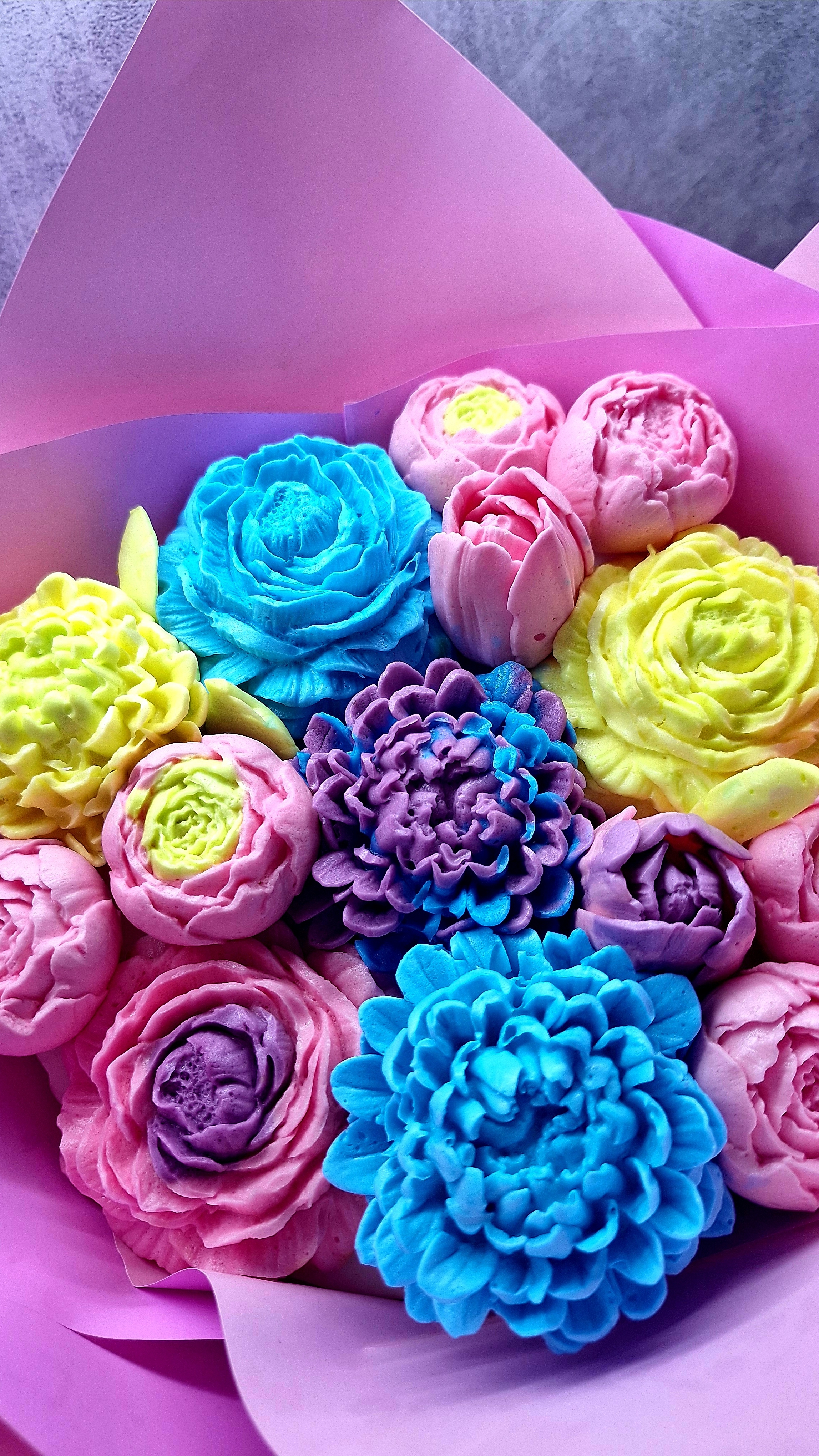 Цветы из птичьего молока ⚘️🌹🌷