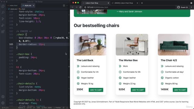 079 Implementing Border-radius смотреть онлайн