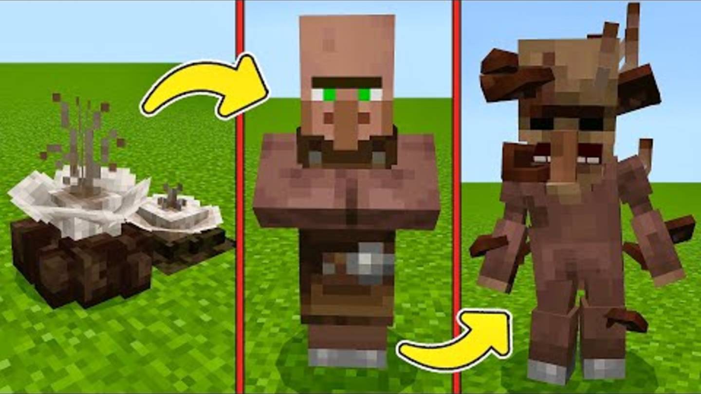 ЗАРАЗИЛ ЖИТЕЛЯ ГРИБОМ в МАЙНКРАФТ мод на Кордицепс смотреть онлайн