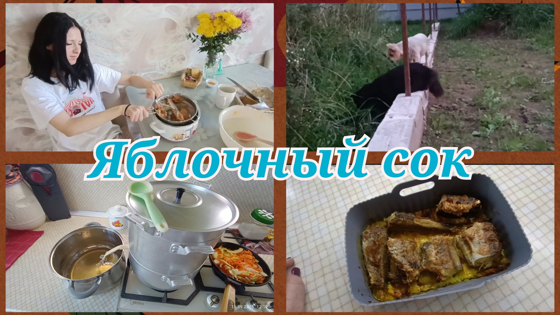 Яблочный сок.Минтай в аэрогриле.Снова добыча смотреть онлайн