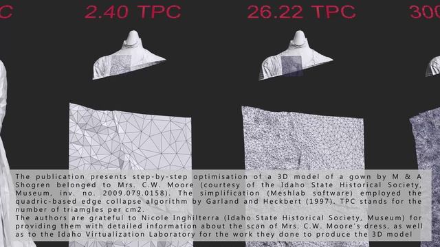 3D simplification