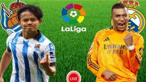 ФУТБОЛ ЧЕМПИОНАТ ИСПАНИИ LA LIGA.  РЕАЛ СОСЬЕДАД - РЕАЛ МАДРИД.  ПРЯМАЯ ТРАНСЛЯЦИЯ