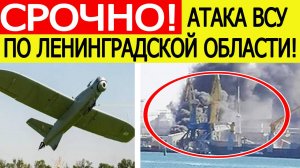 Беспилотники ВСУ атаковали Ленинградскую область. Что известно? Новости сегодня 12.09.2025