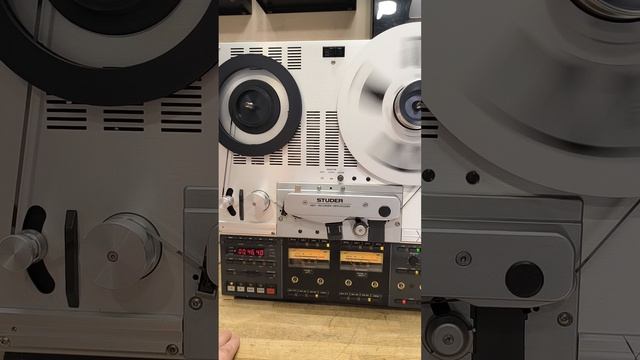Studer A-807 тест с катушками разного веса смотреть онлайн