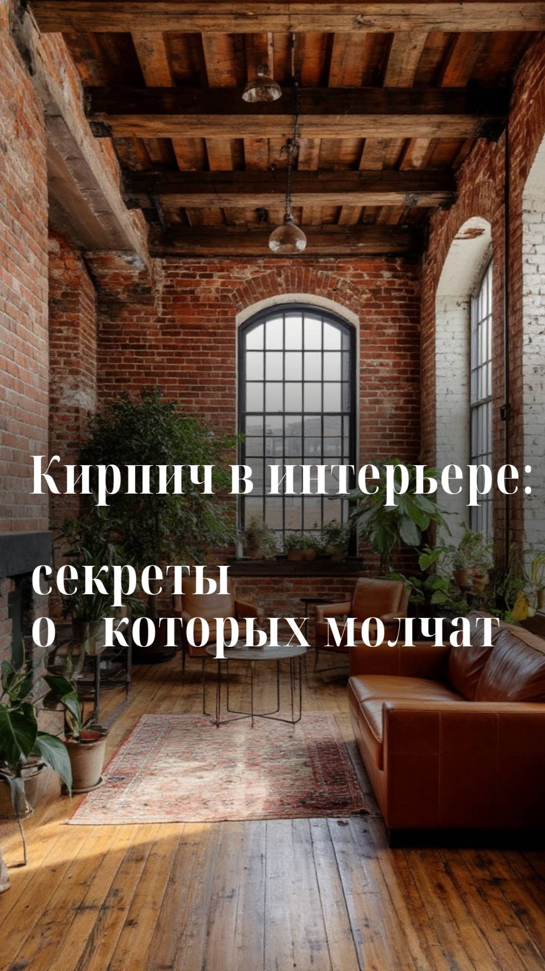 Кирпич в интерьере: секреты, о которых молчат смотреть онлайн