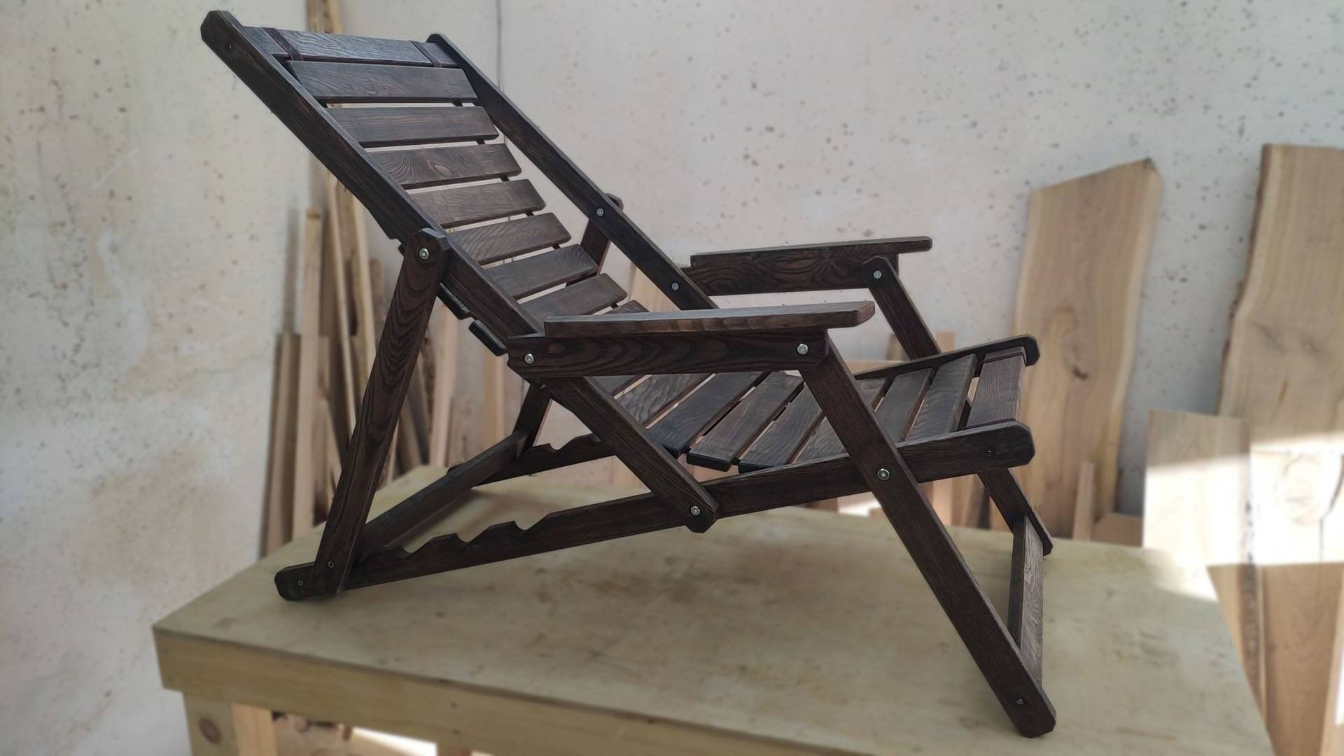 Шезлонг своими руками DIY LOUNGE CHAIR смотреть онлайн