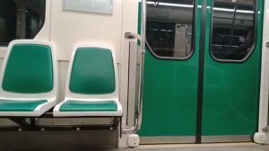 Петербургское метро. Поездка на "НеВе" от ст. "Зенит" до ст. "Приморская"