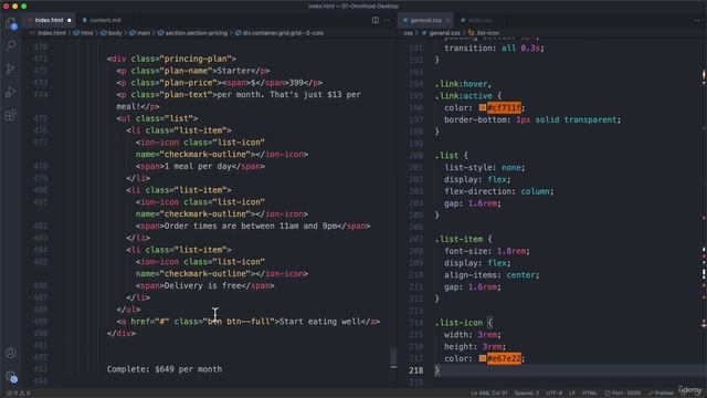 121 Building the Pricing Section - Part 1 смотреть онлайн