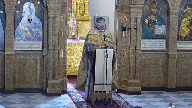 Рождение Иоанна Крестителя. Проповедь протоиерея Димитрия Сизоненко смотреть онлайн