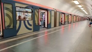 Московское метро. Зоопарк вагонов на Калужско-Рижской линии, 2023 год