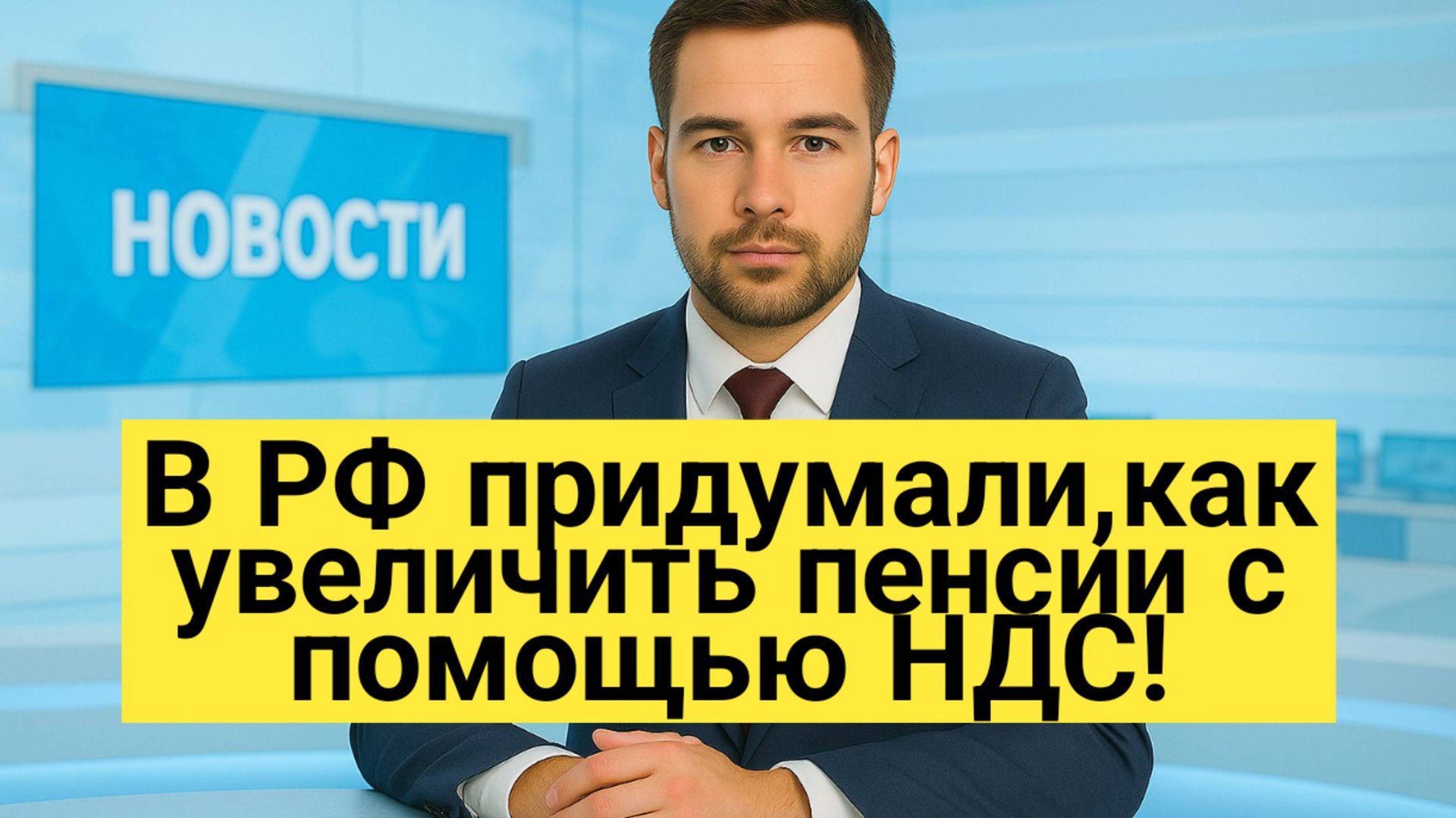 В РФ придумали,как увеличить пенсии с помощью НДС. смотреть онлайн