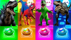 Coffin Dance Динозавры 146 уровень - Мультики про Динозавров | МУЛЬТФИЛЬМЫ ДИНОЗАВРЫ в Tiles Hop