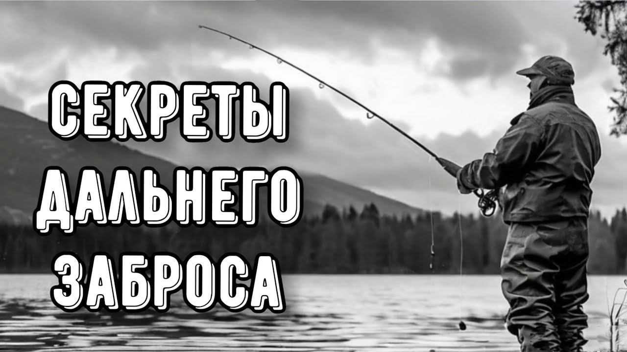 Как забрасывать спиннинг далеко? Правильный заброс и выбор снасти смотреть онлайн