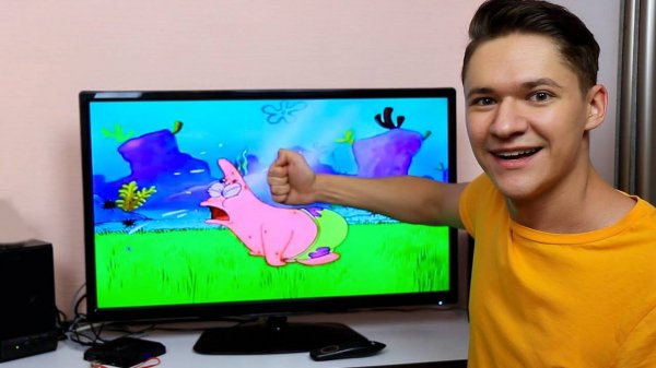 Прикол с Телевизором - Спанч Боб