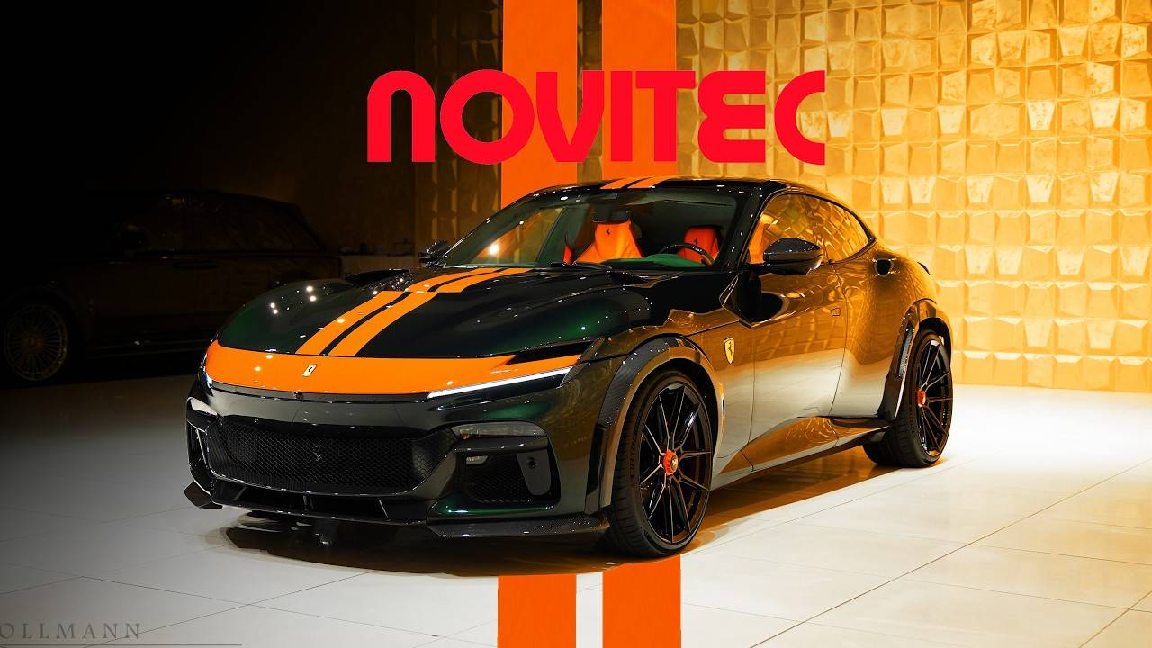 Единственный в своём роде — Purosangue «Esteso» от Novitec, полностью кастомизированный смотреть онлайн