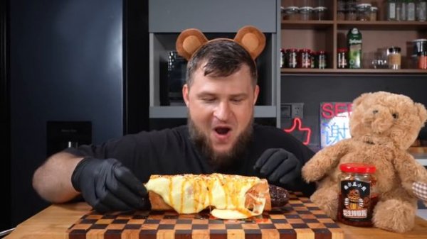 SUPER CHEESE, SPICY HOTDOG, ASMR MUKBANG, АСМР МУКБАНГ, 먹방, 大食い, たべる, 谢尔盖