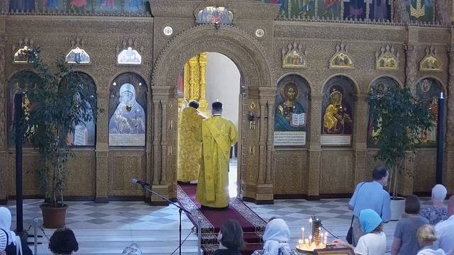 30.06.2024г. Божественная литургия в Феодоровском соборе смотреть онлайн