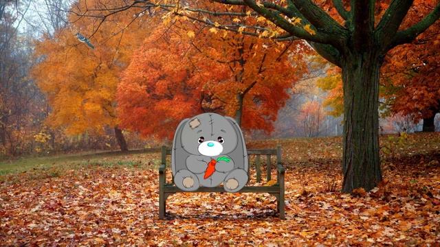 Девочка и зайчик