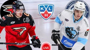 ХОККЕЙ ЧЕМПИОНАТ КХЛ.  АВАНГАРД - ДИНАМО МИН.  ПРЯМАЯ ТРАНСЛЯЦИЯ