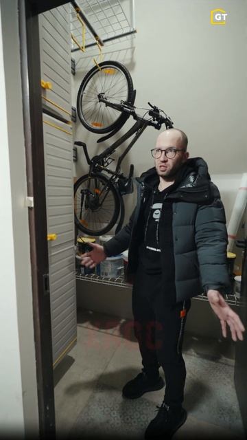 Как хранить велосипед в кладовке смотреть онлайн