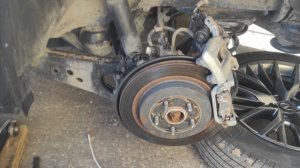Замена задних тормозных колодок с электроручником и тормозных дисков Lexus RX350 200t 4G 2016-2022