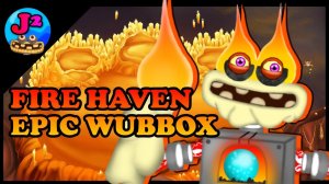 Фанатский Эпический Коробас на Огненном Убежище - Фанмейд My Singing Monsters (Мои Поющие Монстры)