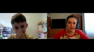 Английский для детей онлайн в группах. Даня 7 лет, 1 класс.