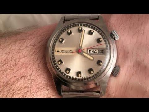 Александр Бродниковский-самые сложные часы СССР-легендарная Ракета 3031 в стальном корпусе ПЧЗ