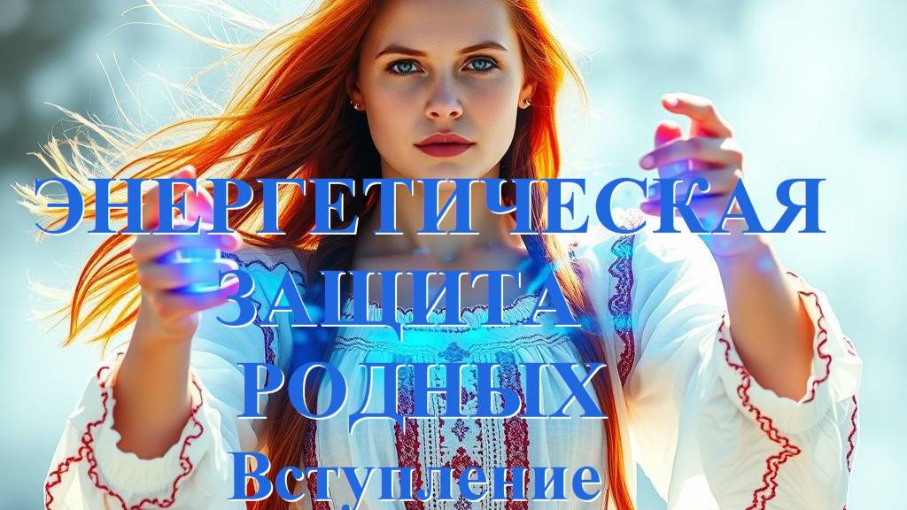 ЭНЕРГЕТИЧЕСКАЯ ЗАЩИТА РОДНЫХ .Вступление
