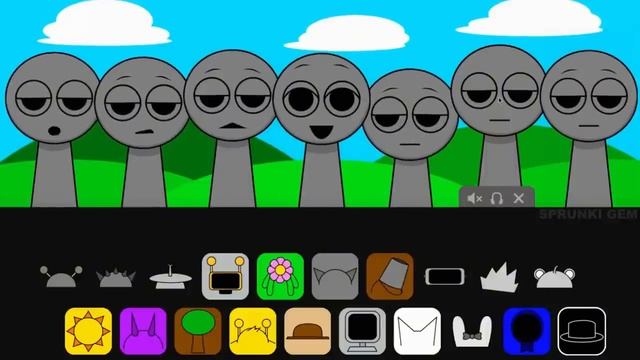 Спрунки_Sprunki Normal VS Half Polo VS Polo