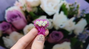 Мастер-класс Букет Цветов из Бисера/Цветы ко Дню Учителя/Бисероплетение