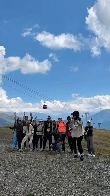 Корпоратив на высоте: 7-летие в горах!