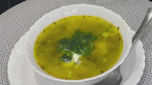 Щавелевый супец